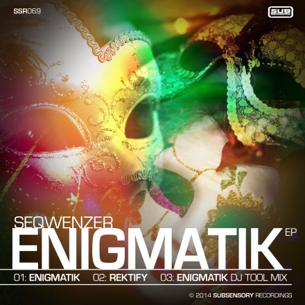 Seqwenzer returns with the Enigmatik EP.