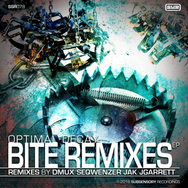 Dmux, JAK, Seqwenzer and JGarrett remix Optimal Decay’s Bite EP